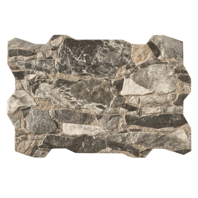 La Fenice Wallrock Decor Wandtegel 40x60cm Gris Décor